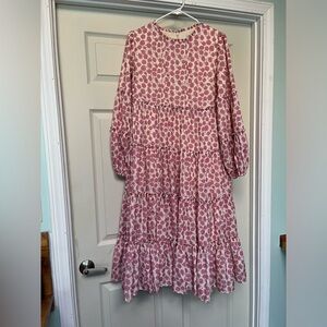 COPY - RESERVED Dainty Jewells At First Bloom MIDI Dress